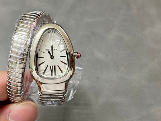 BULGARI SERPENTI SPIGA WHITE DIAL