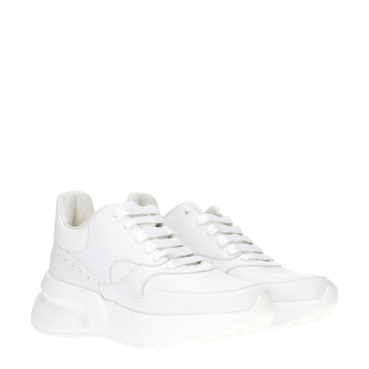 Alexander McQueen Sneakers Women Leather White