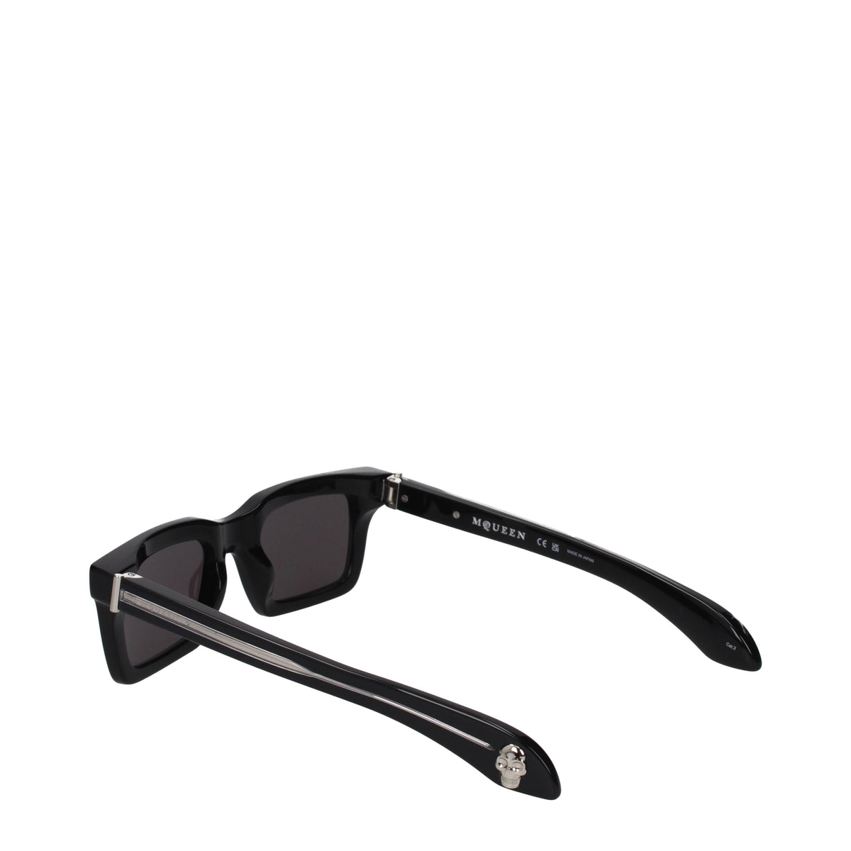 Alexander McQueen Sunglasses Men Acetate Black