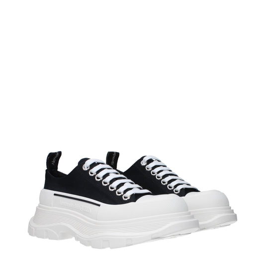 Alexander McQueen Sneakers Women Fabric Black/White