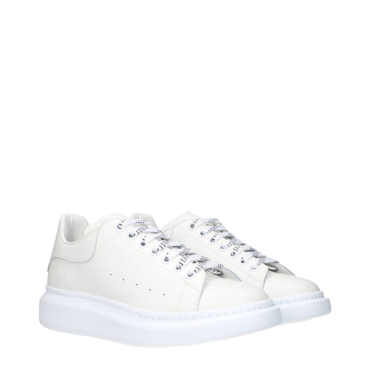 Alexander McQueen Sneakers Men Leather Beige/Light Ivory