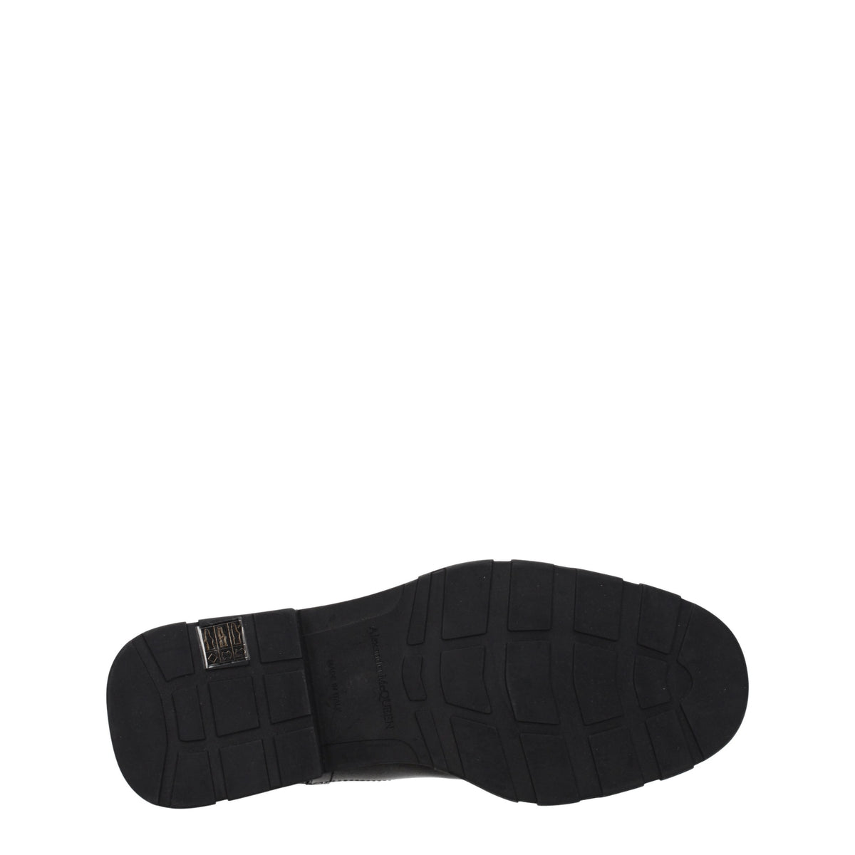 Alexander McQueen Ankle Boots Men Leather Black/Khaki
