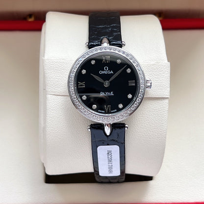 Omega De Ville 27.4mm Black Dial