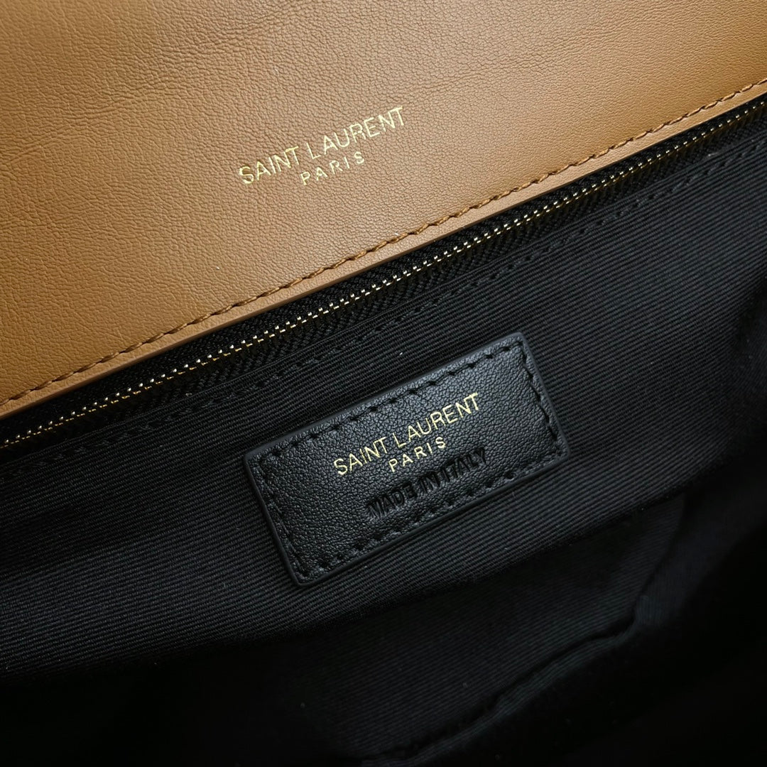 Niki Baby Shoulder Bag 28cm Brown Suede 285493