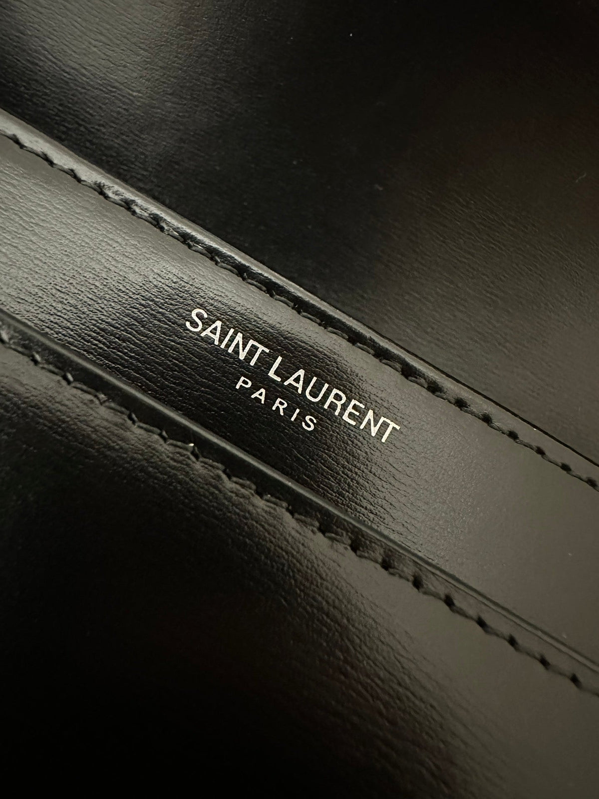 YSL Solferino Small Satchel Bag Black Gold Calfskin 339504