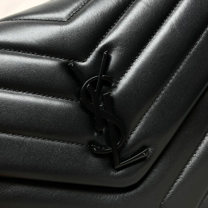 YSL Large Loulou Bag 33cm Full Black Lambskin
