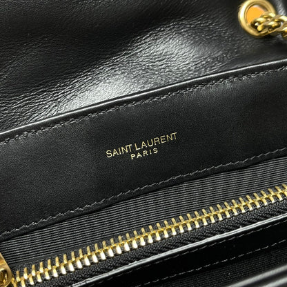 YSL Small Loulou Bag 23cm Black Lambskin GHW