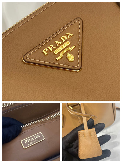 PRA New killer bag brown calfskin 326426