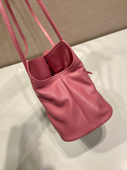 Prada Small Dada 25cm Pink Nappa Leather