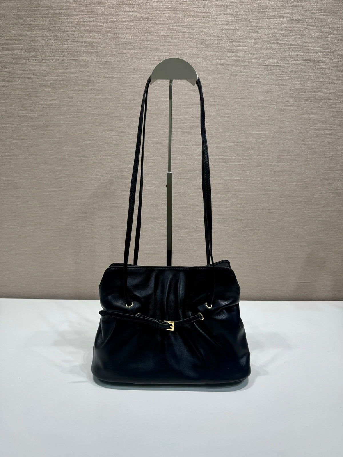 Prada Small Dada 25cm Black Nappa Leather