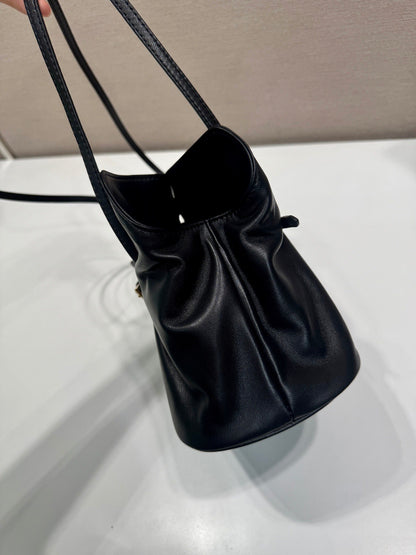 Prada Small Dada 25cm Black Nappa Leather