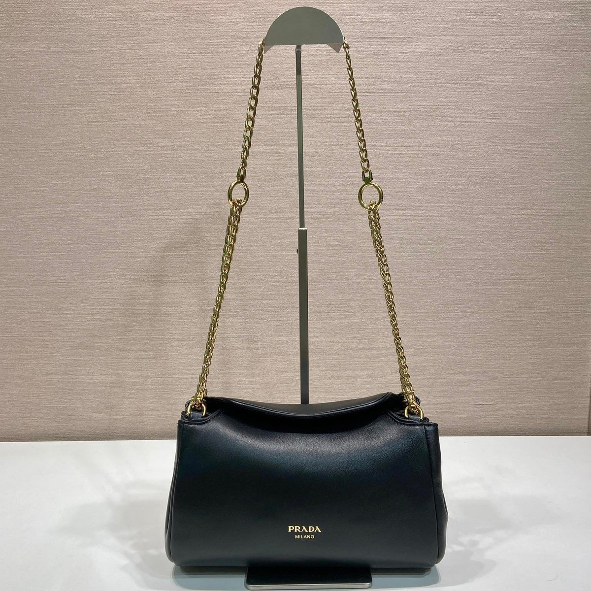 PRA Tumulte bag 24 black leather 280838