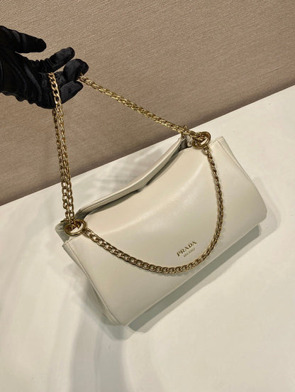 PRA Tumulte bag 24 white leather 280839
