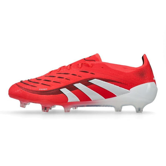 Predator Elite FG Laces Red/White