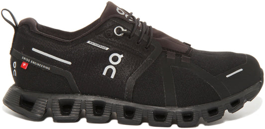 On Running Cloud 5 Wp In All Black For Women