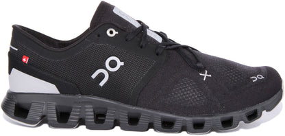 On Running Cloud X 3 In Black For Men