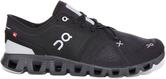 On Running Cloud X 3 In Black For Men