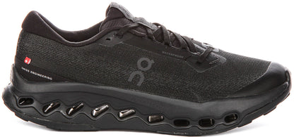 On Running Cloudsurf Trail 2 Waterproof In Black For Men
