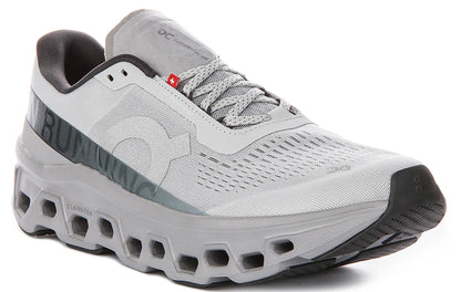 On Running Cloudmonster 1 In Grey For Men