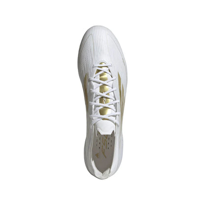 F50 Elite FG Laced White & Gold