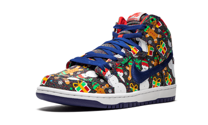 SB Dunk High TRD QS "Ugly Christmas Sweater" 881758 446