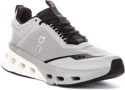 On Running Cloudnova X In Light Grey For Men