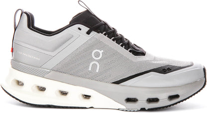 On Running Cloudnova X In Light Grey For Men