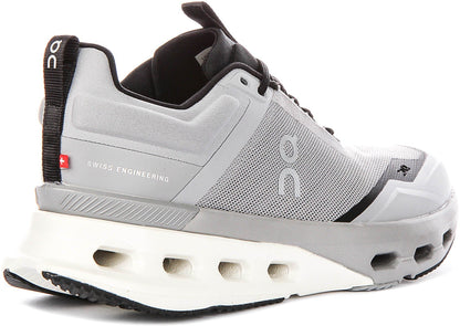 On Running Cloudnova X In Light Grey For Men