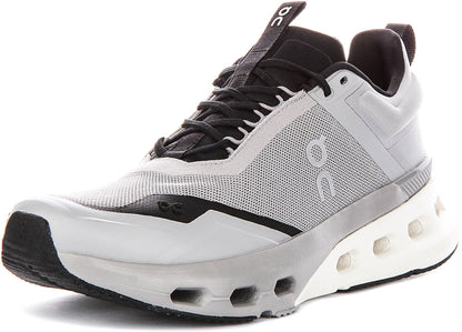 On Running Cloudnova X In Light Grey For Men