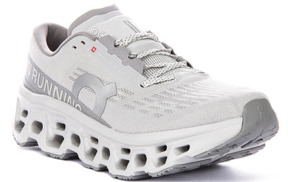 On Running Cloudmonster 3 In Light Grey For Men