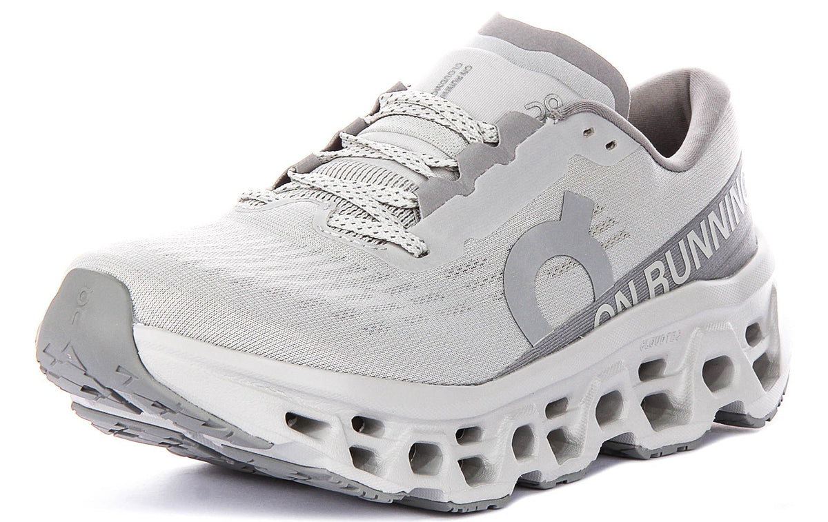 On Running Cloudmonster 3 In Light Grey For Men