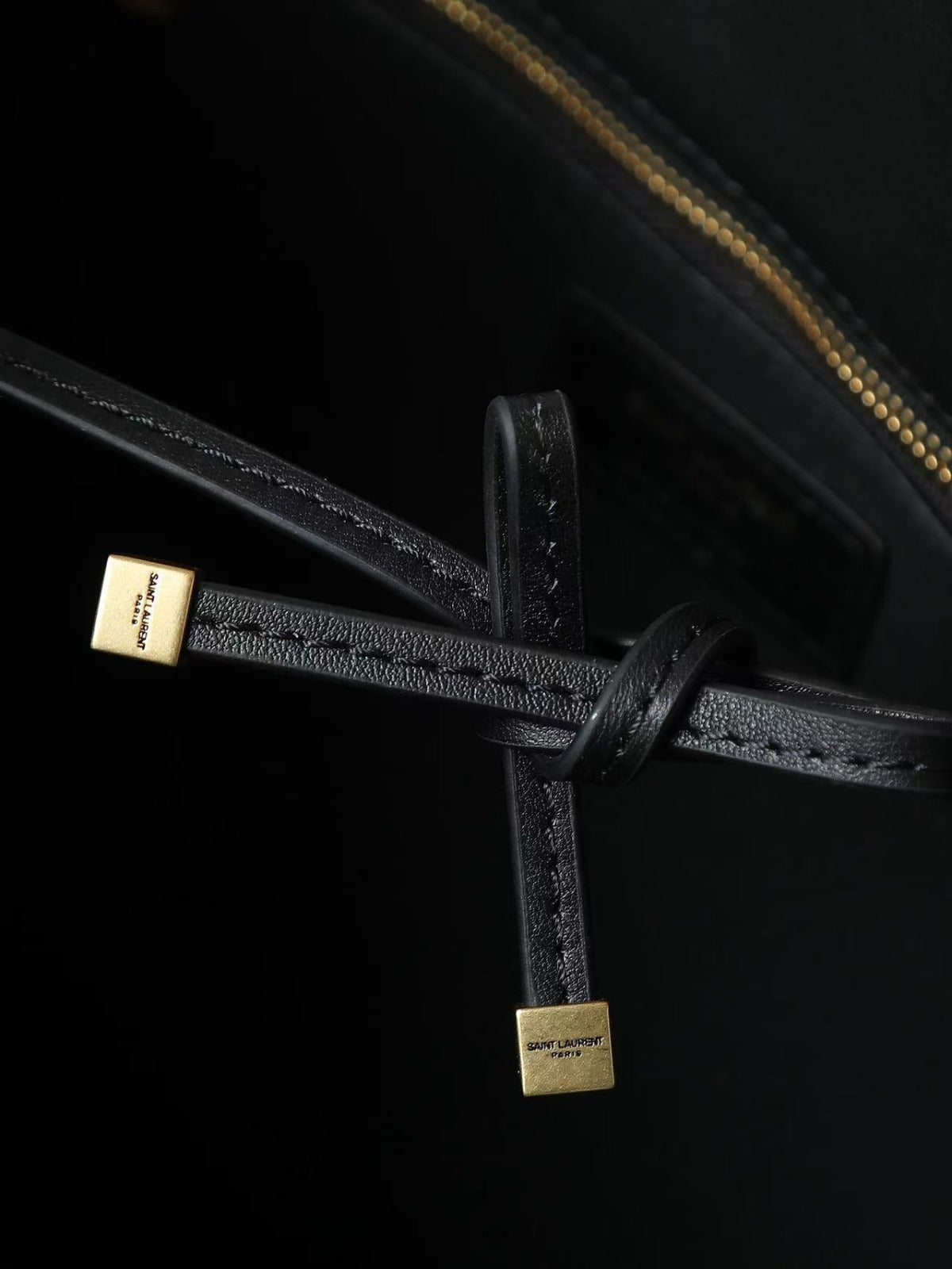 YSL Le 5 À 7 Bea Bag Coffee Suede