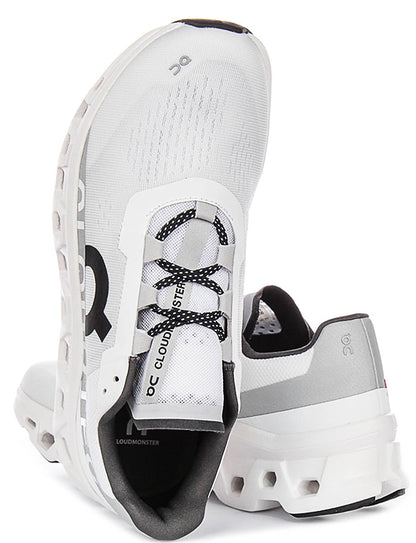 On Running Cloudmonster In White Black For Men
