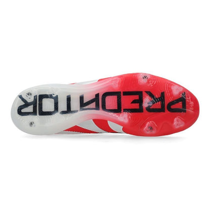 Predator Elite FG Laces Red/White