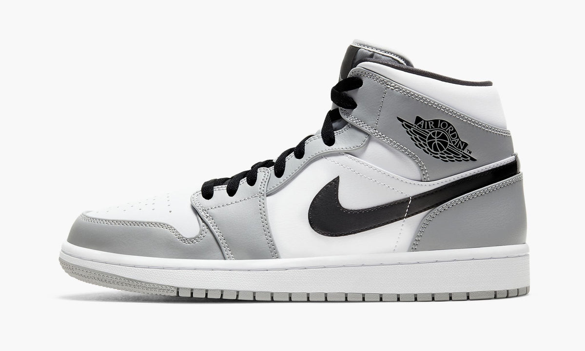 Air Jordan 1 Mid Light Smoke Grey Sneakers - Pro-Level | Top Pick