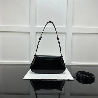 Prada 2026 Shoulder Bag 24cm Patent Leather