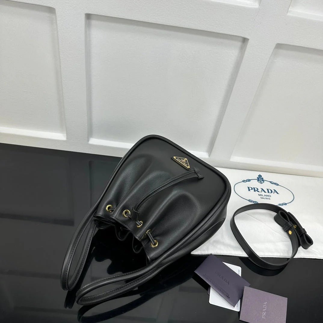 Prada 2026 Darling Bucket Bag 22cm Calfskin