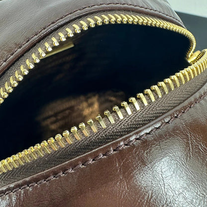 Prada 2026 Dangle Mini Handbag 14.5cm Patent Calfskin