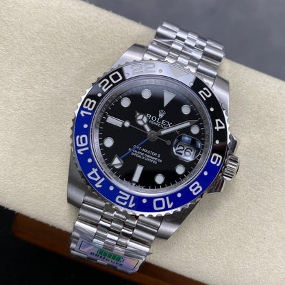 Rolex GMT- Master II Black Blue Jubilee Bracelet