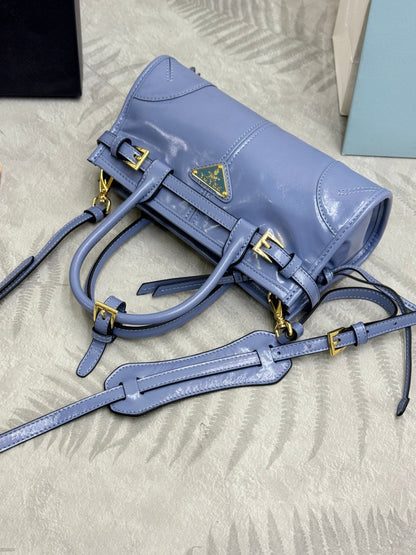 Pra Bonnie Bag 24cm Sunny Mountain Blue Leather 293948