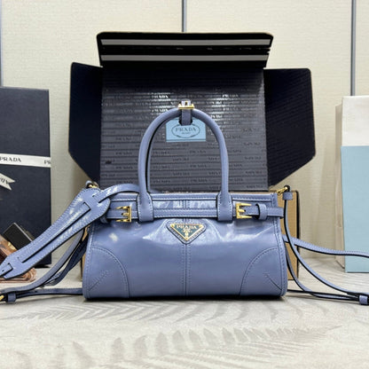 Pra Bonnie Bag 24cm Sunny Mountain Blue Leather 293948
