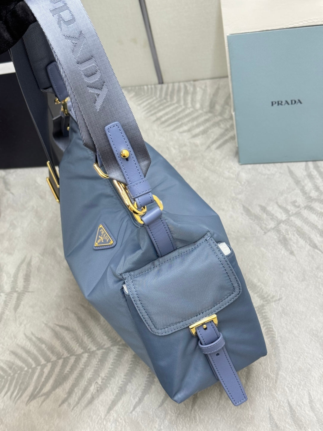 Pra Explorer Bag Blue Nylon 294069