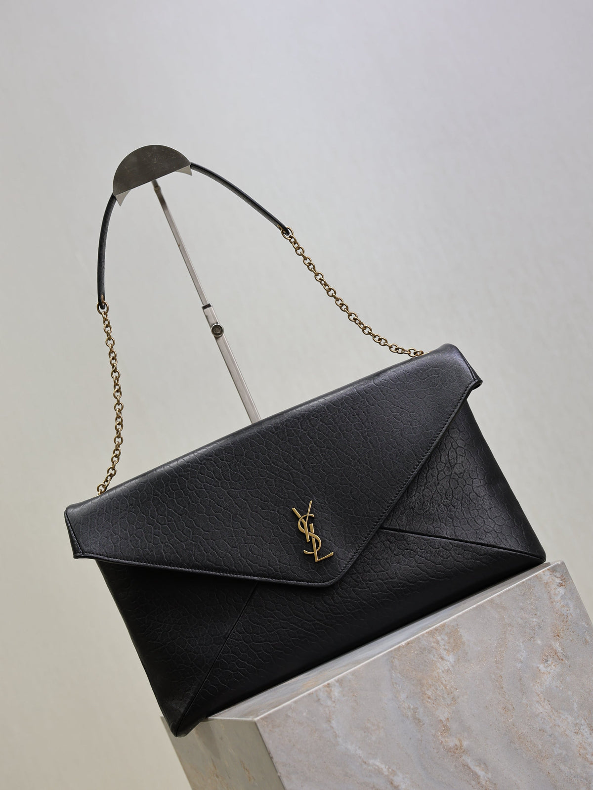 Prada Cassandre XXL Bag 35cm Black Lambskin GHW