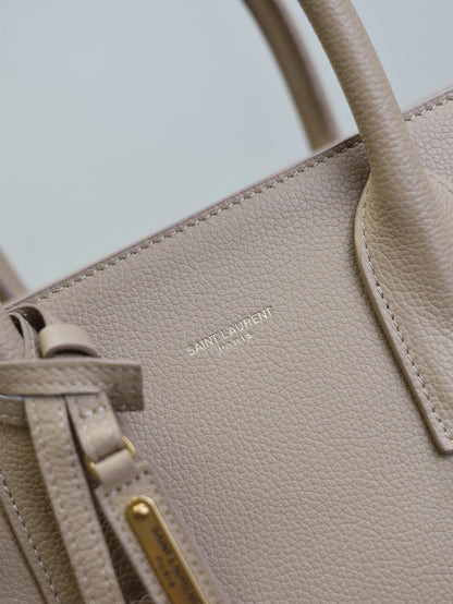 YSL Sac De Jour Nano 32cm Beige Cowhide GHW