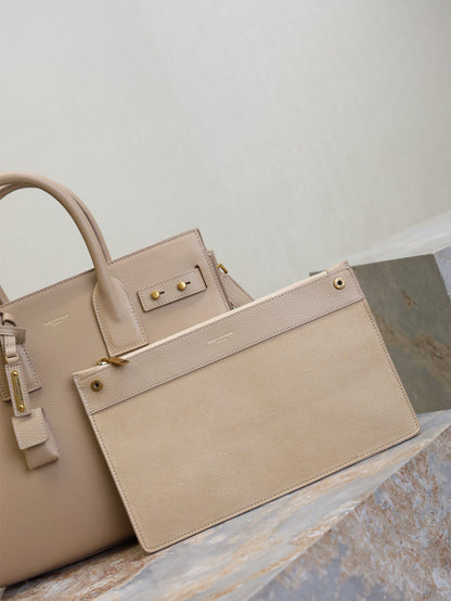 YSL Sac De Jour Nano 32cm Beige Cowhide GHW
