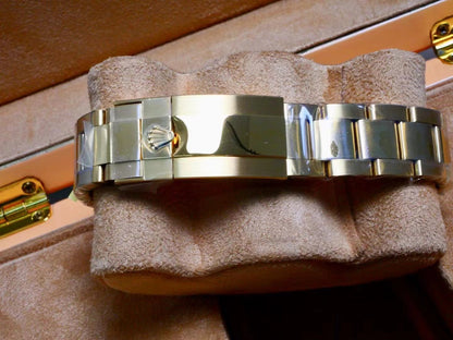 Rolex Daytona 40mm Gold Rainbow Case Black Dial