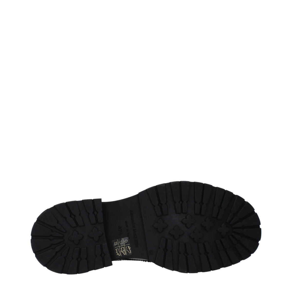 Alexander McQueen Ankle Boots Men Leather Black