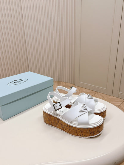 Pra High Heel 80 Sandal White
