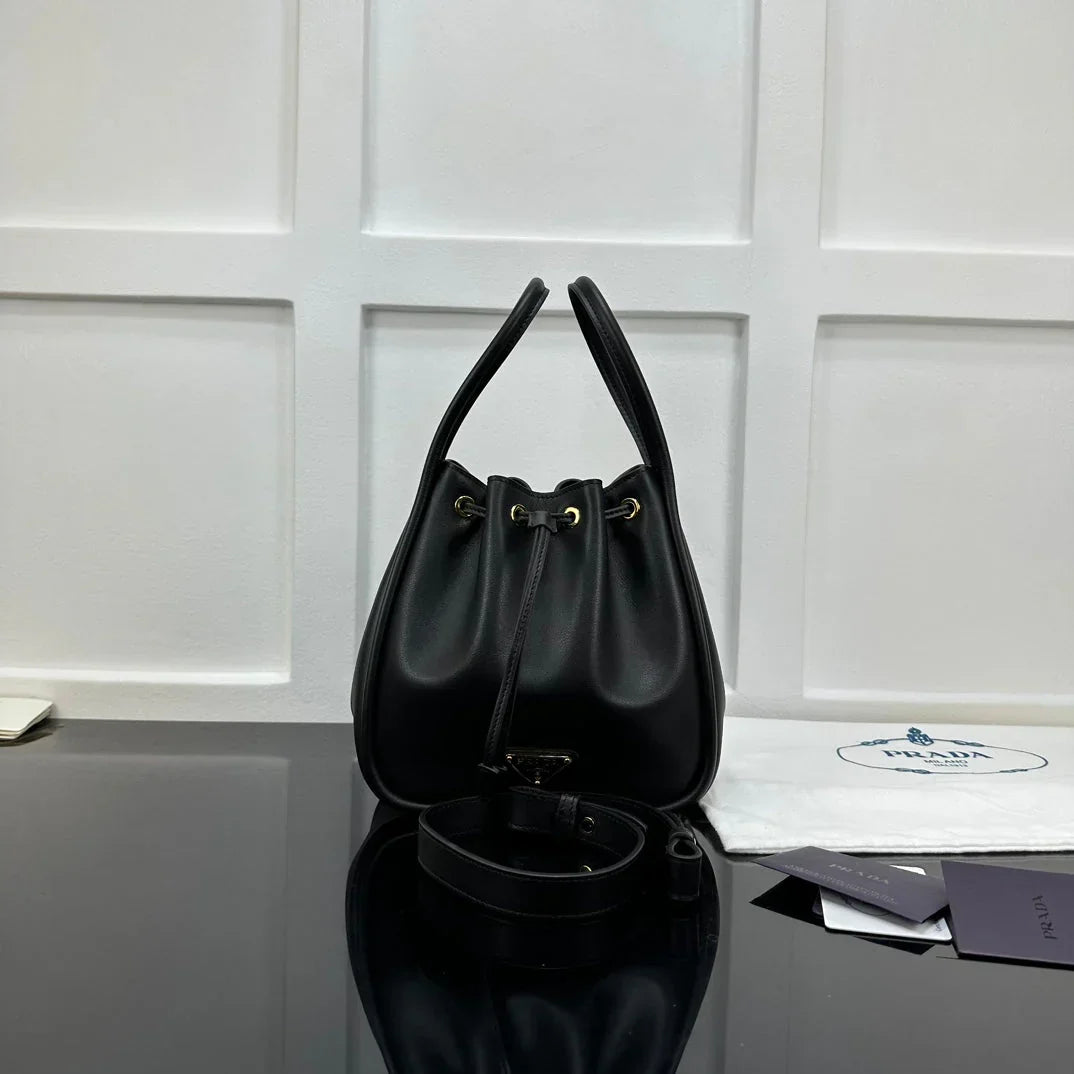 Prada 2026 Darling Bucket Bag 22cm Calfskin