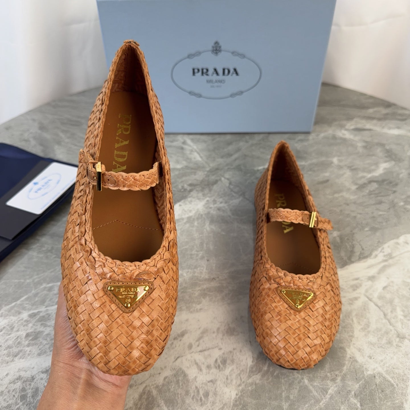 Pra 26s Ballerinas Brown Leather 635152